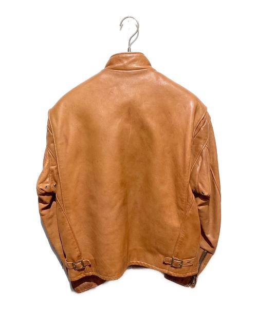 Schott（ショット）Schott (ショット) 141 ライナー付きシングルライダース ブラウン サイズ:40の古着・服飾アイテム