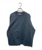 MAISON SPECIALメゾンスペシャル）の古着「コットンニット」｜ブラック