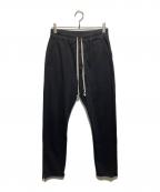 RICK OWENS DRKSHDWリックオウエンス ダークシャドウ）の古着「ドローストリングスウェットパンツ」｜ブラック