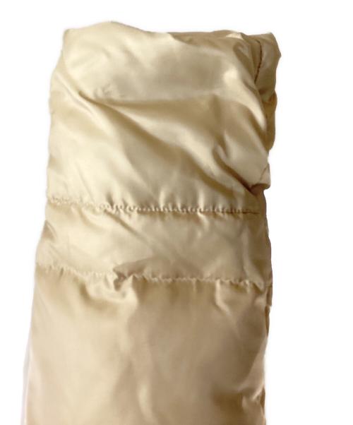 MATERIA（マテリア）MATERIA (マテリア) ファー付ダウンコート ベージュ サイズ:36の古着・服飾アイテム