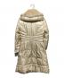 MATERIA (マテリア) ファー付ダウンコート ベージュ サイズ:36：7000円