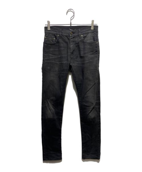 Saint Laurent Paris（サンローランパリ）Saint Laurent Paris (サンローランパリ) D02 M SK-LW タイト スキニー デニム パンツ ブラック サイズ:170/68Aの古着・服飾アイテム