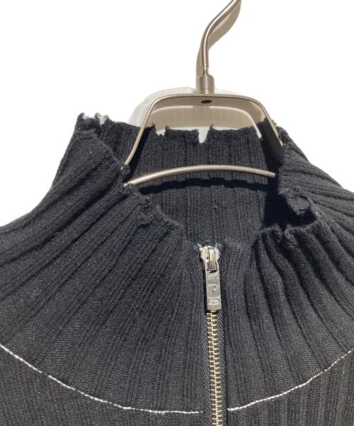 PRANK PROJECT（プランクプロジェクト）PRANK PROJECT (プランクプロジェクト) リブドライバースニット ブラック サイズ:FREEの古着・服飾アイテム