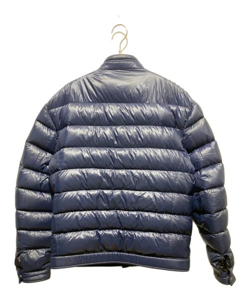 PRADA（プラダ）PRADA (プラダ) 三角ロゴプレートダウンジャケット ネイビー サイズ:52の古着・服飾アイテム