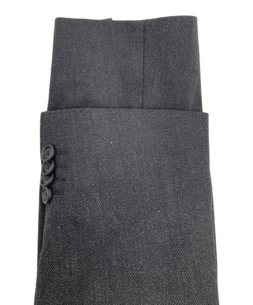 BOSS（ボス）BOSS (ボス) パフォーマンスストレッチウール混紡セットアップスーツ グレー サイズ:40の古着・服飾アイテム