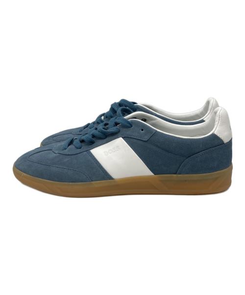 BOSS（ボス）BOSS (ボス) Brandon ローカットスニーカー ブルー サイズ:44の古着・服飾アイテム
