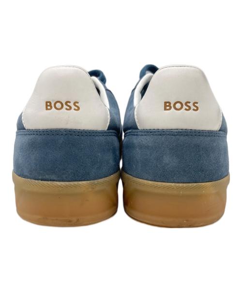 BOSS（ボス）BOSS (ボス) Brandon ローカットスニーカー ブルー サイズ:44の古着・服飾アイテム