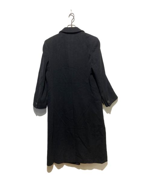 BALLY（バリー）BALLY (バリー) カシミヤ混ダブルチェスターコート ブラック サイズ:44の古着・服飾アイテム