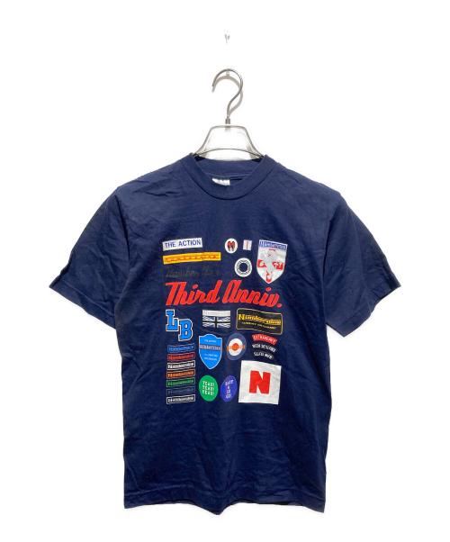 NUMBER (N)INE（ナンバーナイン）NUMBER (N)INE (ナンバーナイン) プリントTシャツ ネイビー サイズ:3の古着・服飾アイテム