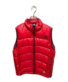 THE NORTH FACE（ザ ノース フェイス）の古着「アコンカグアダウンベスト」｜レッド