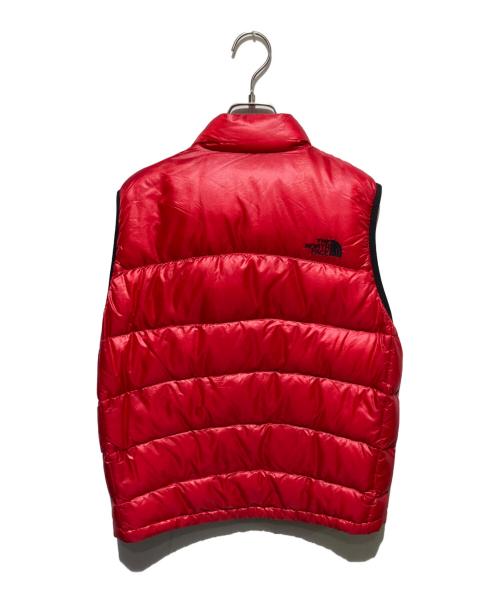 THE NORTH FACE（ザ ノース フェイス）THE NORTH FACE (ザ ノース フェイス) アコンカグアダウンベスト レッド サイズ:Sの古着・服飾アイテム