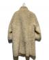 LE CIEL BLEU (ルシェルブルー) Faux Fur Stand Collar Coat ベージュ サイズ:36：10000円