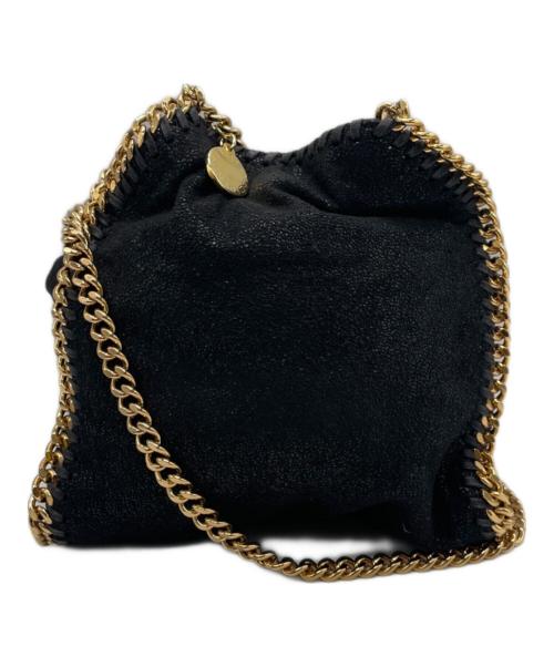 STELLA McCARTNEY（ステラマッカートニー）STELLA McCARTNEY (ステラマッカートニー) MINI Falabellチェーンショルダーバッグ ブラックの古着・服飾アイテム