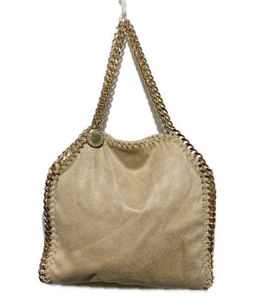 STELLA McCARTNEY（ステラマッカートニー）STELLA McCARTNEY (ステラマッカートニー) MINI Falabella チェーンショルダーバッグ ベージュの古着・服飾アイテム