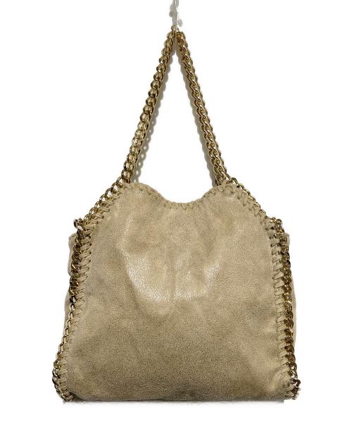 STELLA McCARTNEY（ステラマッカートニー）STELLA McCARTNEY (ステラマッカートニー) MINI Falabella チェーンショルダーバッグ ベージュの古着・服飾アイテム