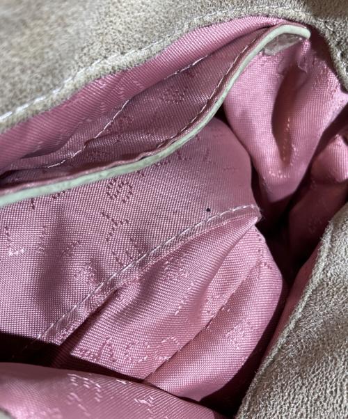 STELLA McCARTNEY（ステラマッカートニー）STELLA McCARTNEY (ステラマッカートニー) MINI Falabella チェーンショルダーバッグ ベージュの古着・服飾アイテム