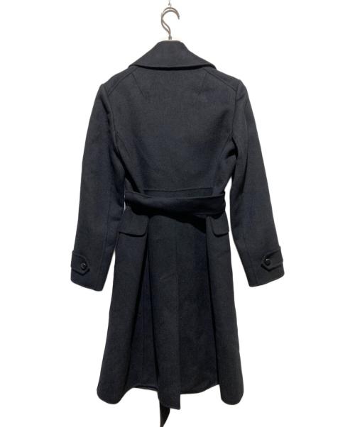 SPORT MAX（スポーツマックス）SPORT MAX (スポーツマックス) CUCITO A MANO カシミヤ混ロングコート ブラック サイズ:42の古着・服飾アイテム