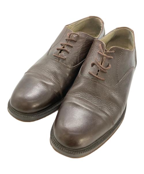 EMPORIO ARMANI（エンポリオ アルマーニ）EMPORIO ARMANI (エンポリオ アルマーニ) ストレートチップシューズ ブラウン サイズ:42　1/2の古着・服飾アイテム