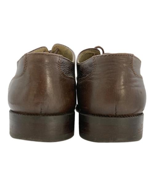 EMPORIO ARMANI（エンポリオ アルマーニ）EMPORIO ARMANI (エンポリオ アルマーニ) ストレートチップシューズ ブラウン サイズ:42　1/2の古着・服飾アイテム