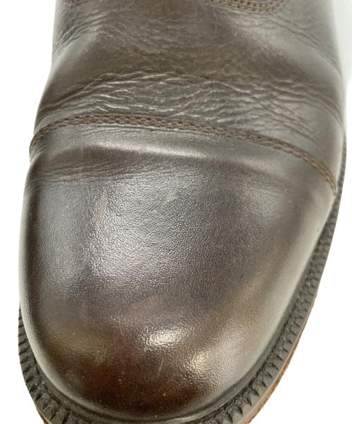 EMPORIO ARMANI（エンポリオ アルマーニ）EMPORIO ARMANI (エンポリオ アルマーニ) ストレートチップシューズ ブラウン サイズ:42　1/2の古着・服飾アイテム