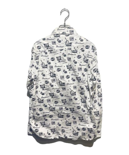 Hysteric Glamour（ヒステリックグラマー）Hysteric Glamour (ヒステリックグラマー) 総柄シャツ ホワイト サイズ:Mの古着・服飾アイテム