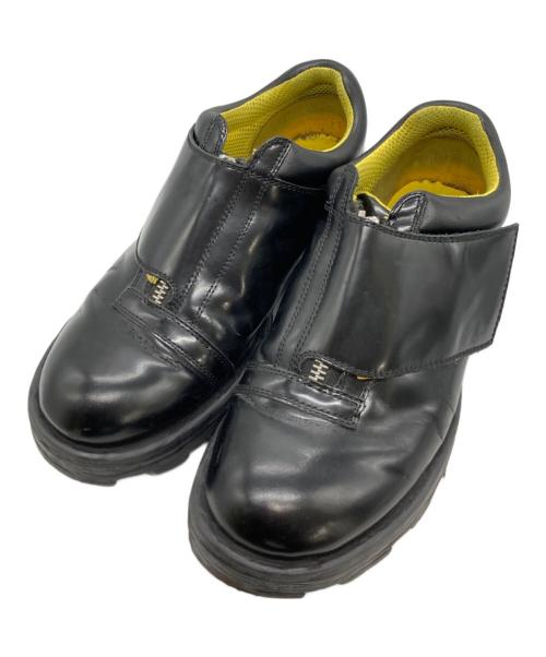 DIESEL（ディーゼル）DIESEL (ディーゼル) レザーベルクロシューズ ブラック サイズ:28cmの古着・服飾アイテム