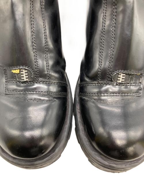 DIESEL（ディーゼル）DIESEL (ディーゼル) レザーベルクロシューズ ブラック サイズ:28cmの古着・服飾アイテム