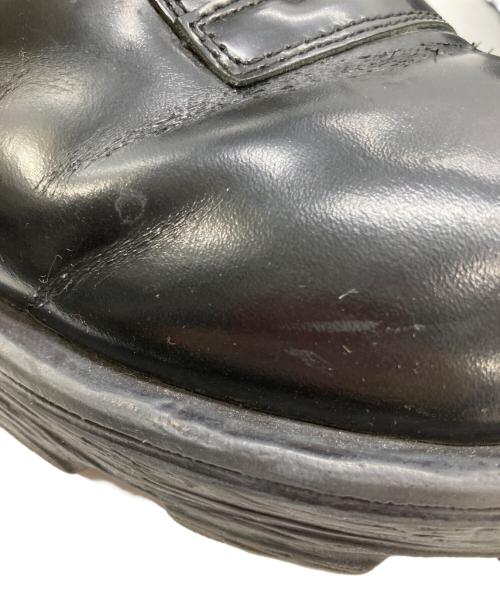 DIESEL（ディーゼル）DIESEL (ディーゼル) レザーベルクロシューズ ブラック サイズ:28cmの古着・服飾アイテム