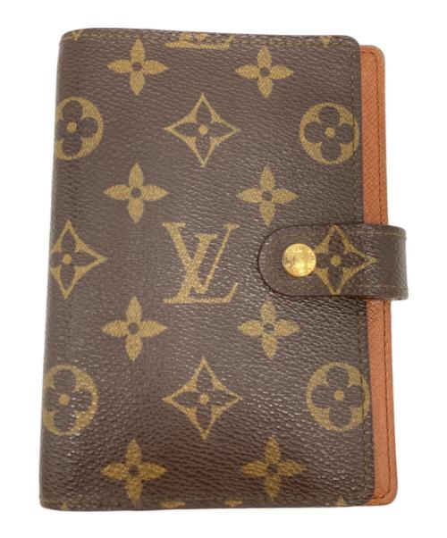 LOUIS VUITTON（ルイ ヴィトン）LOUIS VUITTON (ルイ ヴィトン) 手帳カバー ブラウンの古着・服飾アイテム