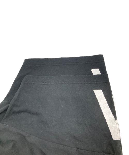 BALENCIAGA（バレンシアガ）BALENCIAGA (バレンシアガ) 24SS  ダメージ加工CONNECTED プリントTシャツ ブラック サイズ:Lの古着・服飾アイテム