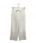 green label relaxing（グリーンレーベルリラクシング）の古着「ドライクロスパンツ」｜オフホワイト