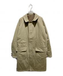 BEAMS PLUS（ビームスプラス）の古着「リバーシブルステンカラーコート」｜ベージュ×ブラウン