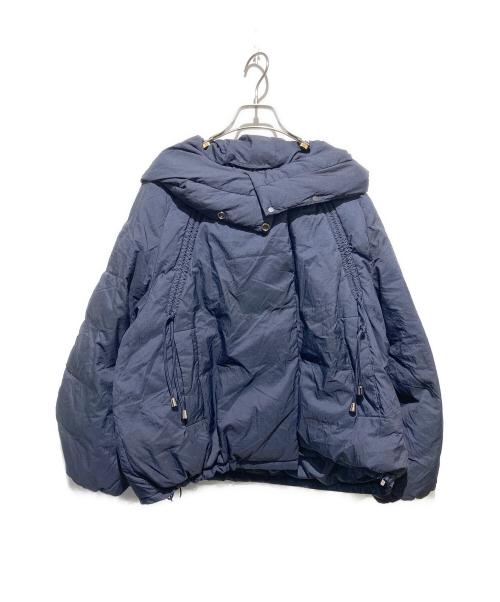 LOUNIE（ルーニー）LOUNIE (ルーニー) 中綿ジャケット ネイビー サイズ:38の古着・服飾アイテム