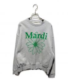 Mardi Mercredi（マルディメクルディ）の古着「クルーネックスウェット」｜グレー