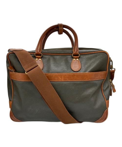 PORTER（ポーター）PORTER (ポーター) GRAVITY 2WAY BRIEFCASE グレー×ブラウンの古着・服飾アイテム