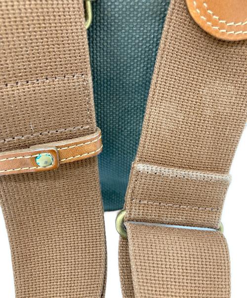 PORTER（ポーター）PORTER (ポーター) GRAVITY 2WAY BRIEFCASE グレー×ブラウンの古着・服飾アイテム