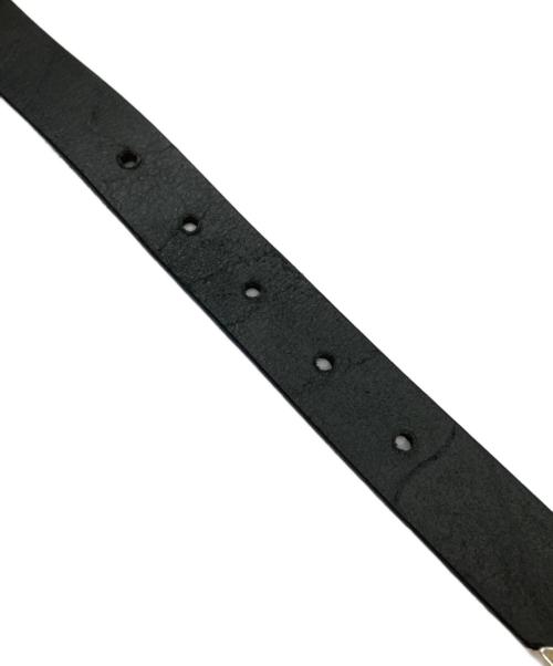 TORY LEATHER（トリーレザー）tory leather (トリーレザー) ウエスタンバックルレザーベルト ブラックの古着・服飾アイテム