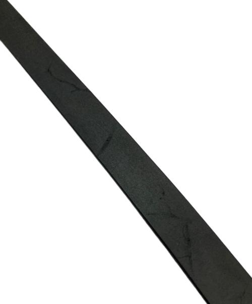 TORY LEATHER（トリーレザー）tory leather (トリーレザー) ウエスタンバックルレザーベルト ブラックの古着・服飾アイテム