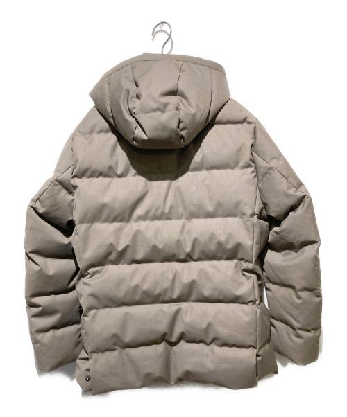 SHIPS（シップス）SHIPS (シップス) GOOSE DOWN ウール シングル ダウンコート ベージュ サイズ:Lの古着・服飾アイテム