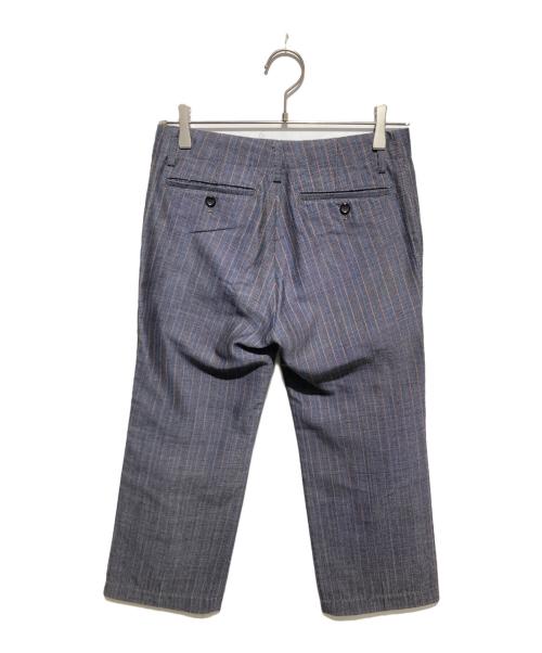 tricot COMME des GARCONS（トリココムデギャルソン）tricot COMME des GARCONS (トリココムデギャルソン) AD2005ストライプパンツ ネイビー サイズ:Sの古着・服飾アイテム