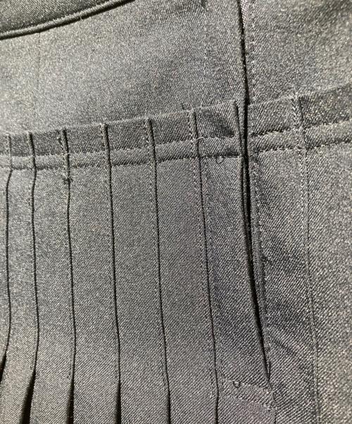 ISSEY MIYAKE（イッセイミヤケ）ISSEY MIYAKE (イッセイミヤケ) レイヤードデザインパンツ ネイビー サイズ:1の古着・服飾アイテム