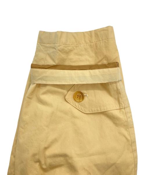 Burberry's（バーバリーズ）Burberry's (バーバリーズ) ステンカラーコート イエロー サイズ:9A3の古着・服飾アイテム