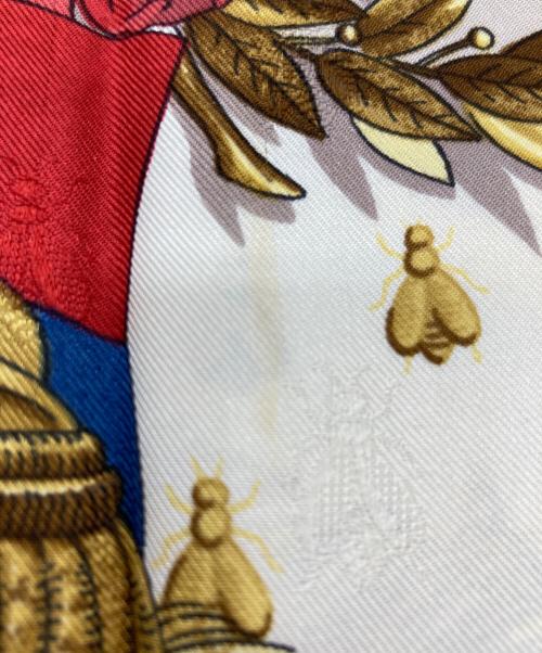 HERMES（エルメス）HERMES (エルメス) NAPOLEON カレ90 ボルドーの古着・服飾アイテム