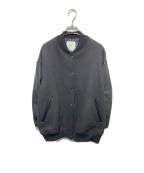 SHIPS anyシップスエニィ）の古着「バーシティ ジャケット 25AW」｜ブラック