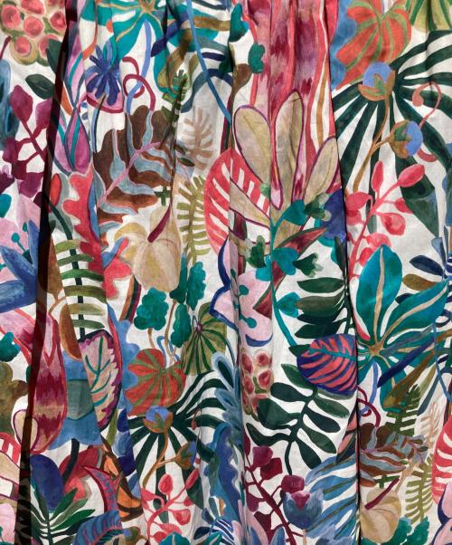 かぐれ（カグレ）かぐれ (カグレ) ボタニカルリバティプリントスカート マルチカラー サイズ:FREE 未使用品の古着・服飾アイテム