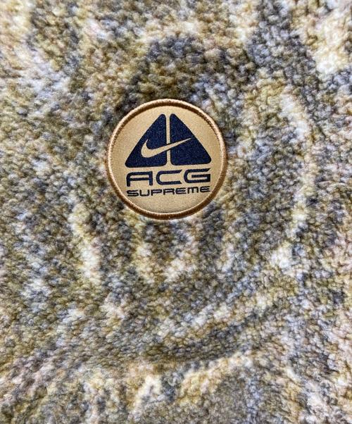 SUPREME（シュプリーム）Supreme (シュプリーム) NIKE ACG (ナイキエーシージー) 22AW Fleece Pullover ベージュ サイズ:Mの古着・服飾アイテム
