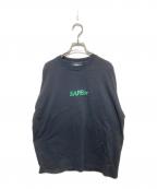 SAPEurサプール）の古着「プリントカットソー」｜ブラック