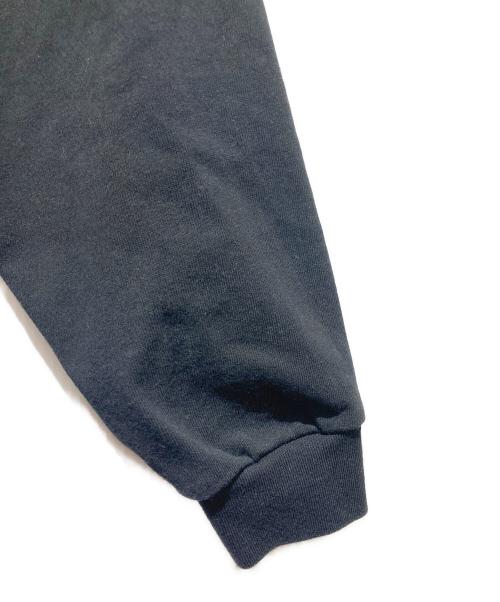 SAPEur（サプール）SAPEur (サプール) プリントカットソー ブラック サイズ:Lの古着・服飾アイテム