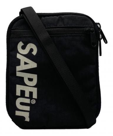 GW値下☆SAPEur UTILITY ショルダーバッグ 中古・古着通販】SAPEur (サプール) ショルダーバッグ ブラック