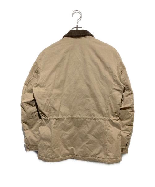 LUIGI BORRELLI（ルイジボレッリ）LUIGI BORRELLI (ルイジボレッリ) 襟コーズダウンジャケット ベージュ サイズ:48の古着・服飾アイテム